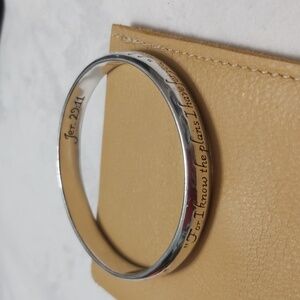 PSALM Bracelet Jer. 29:11  Sterling Bracelet